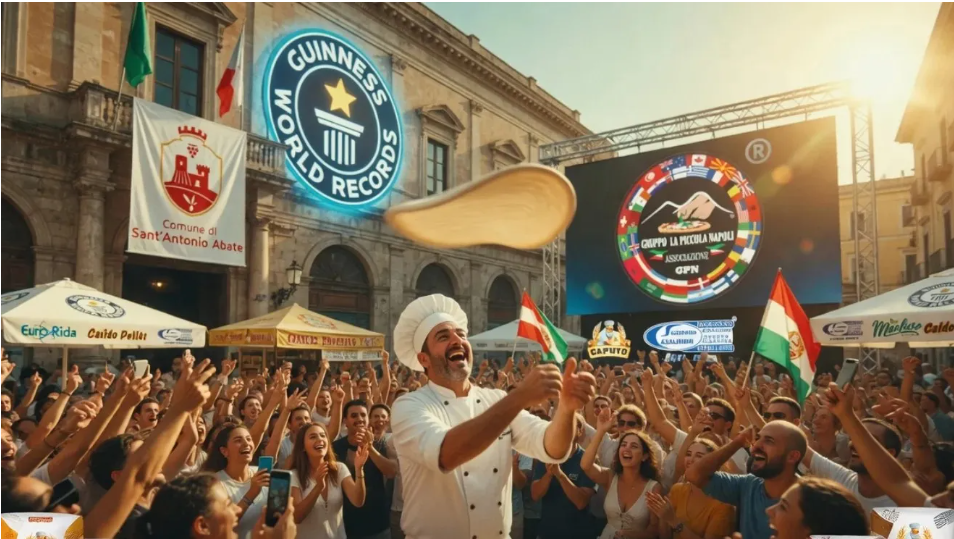 12.000 Pizze : ZAPPER®  Sponsor Guinness World Record 2026